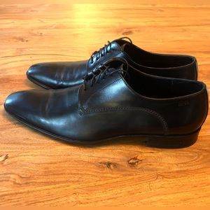 Men’s Boss derby Italian leather shoes
